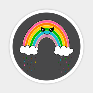 A little mischievous rainbow Magnet